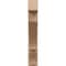 Ekena Millwork 8-in W x 46-in D x 46-in H Balboa Block Rough Cedar Woodgrain TimberThane Outlooker, Primed Tan OUTUR080X46X46BOA44RCPR - alternate 6